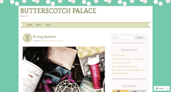 Desktop Screenshot of butterscotchpalace.com